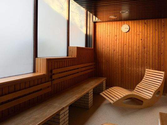 Renovierter Ruheraum