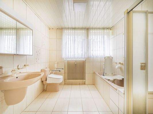 Tageslichtbadezimmer