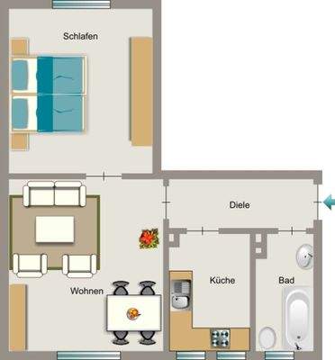 Grundriss exemplarisch