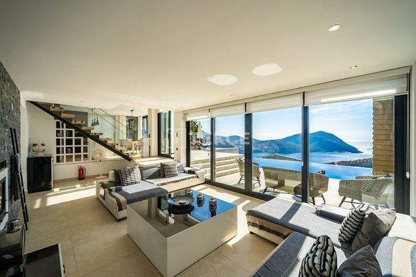 Luxury Sea View Property with Pool in Kalkan Kaş
