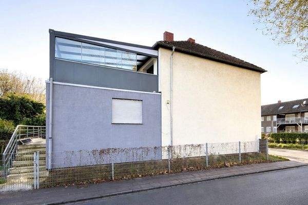 Gebäudeseitenansicht