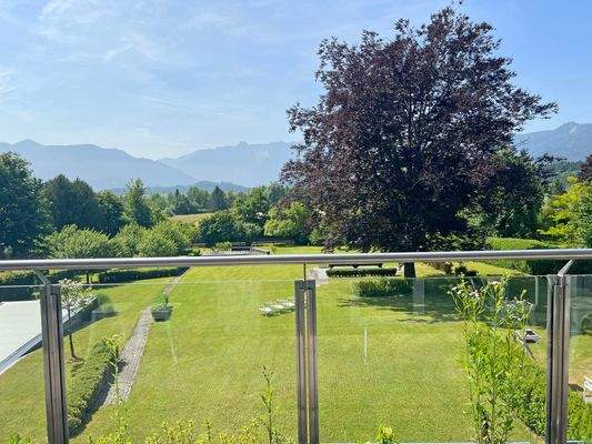 Alpenblick vom Balkon