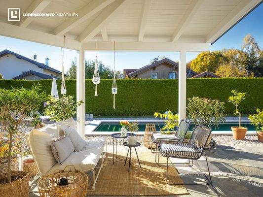 Abkühlen und Entspannen