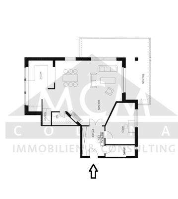 Grundriss Maisonette