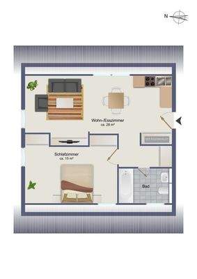 Grundriss-Skizze - Aktuell