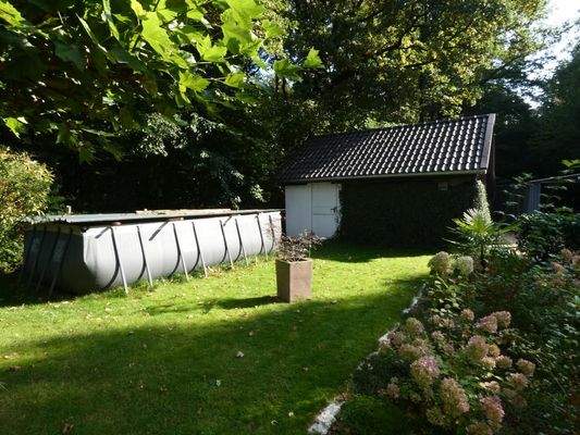 Garten u. Swimmingpool