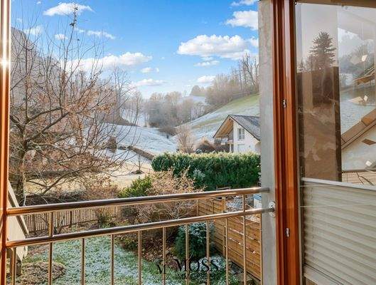 Ausblick Schlafzimmer