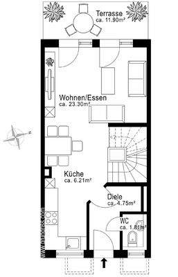 Grundriss Erdgeschoss