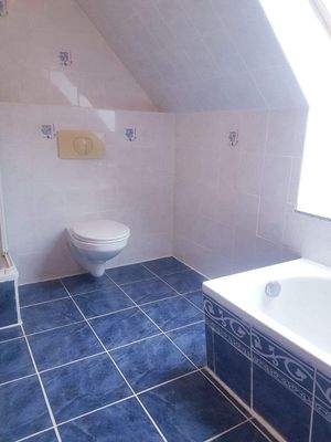 Vollbad im Obergeschoss