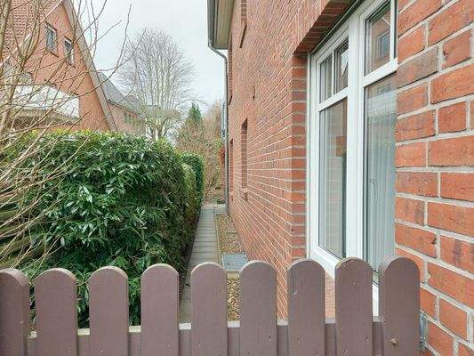 Zugang zum eigenen Garten