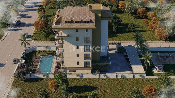 Stylish Apartments in Kestel Alanya, 200 m from the Beach