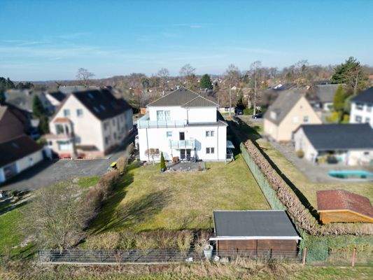 Luftaufnahme | Gartenseite