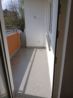 Sonniger Balkon