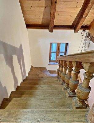Treppen zur Wohnung