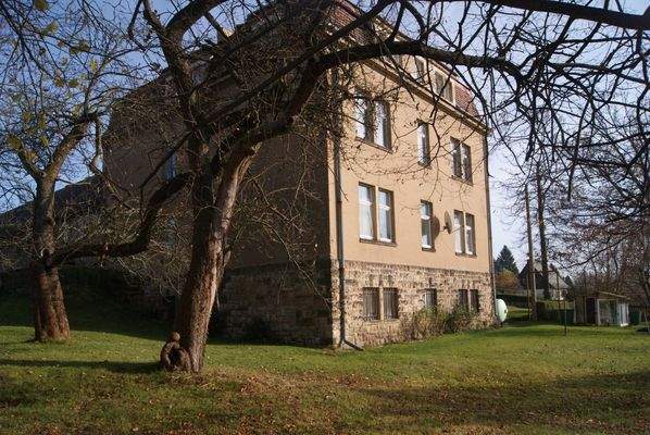 Rückansicht der Villa