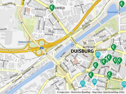 Geolyzer Kartenausschnitt