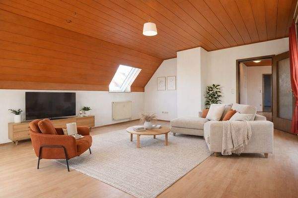 KI-Visualisierung Wohnzimmer 