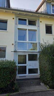 Treppenhaus von außen