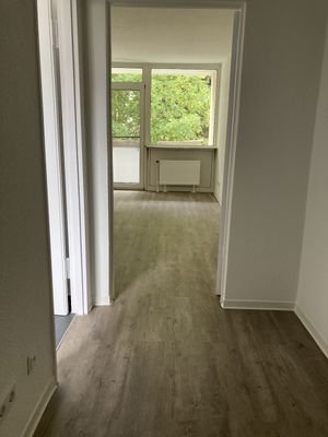 Blick ins Wohnzimmer