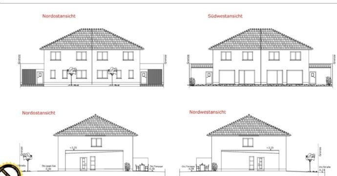 Provisionsfrei - Neubau moderne DHH, ruhige Siedlungslage