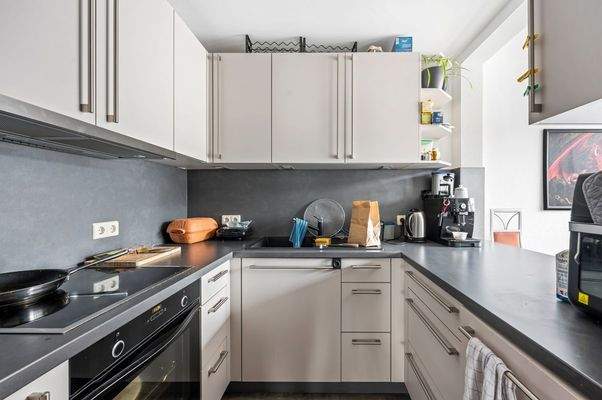 Dachgeschoss: Küche