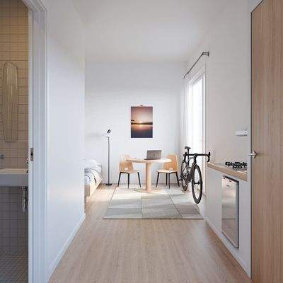 Beispielbild 1-Zimmer-Apartment