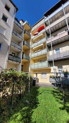 hintere Ansicht Balkone