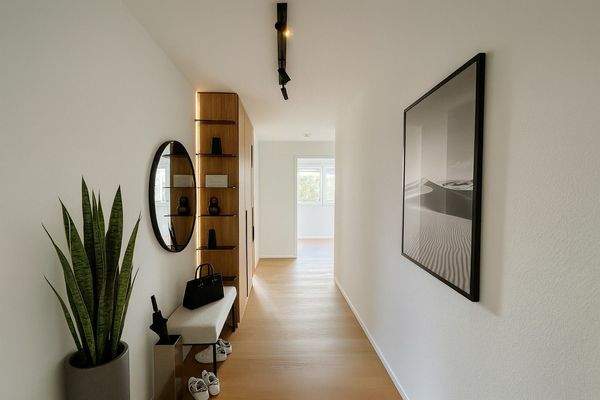 Moderner Wohnungsflur