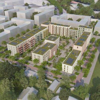 MOSAiK: Kapitalanlage in Düsseldorf (Birdview)