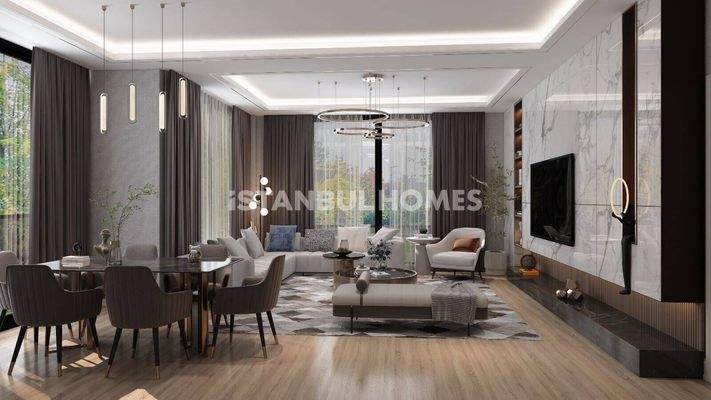 Luxurious Nature-View Houses with Pools in Beylikdüzü İstanbul