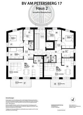 Grundriss OG - WHG 7&8
