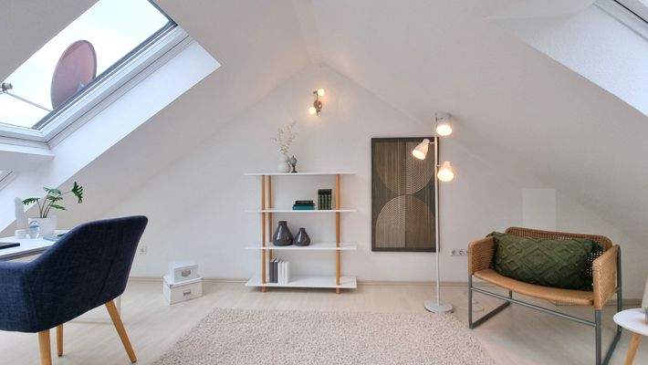 Tolles Ambieten im Dachgeschoss