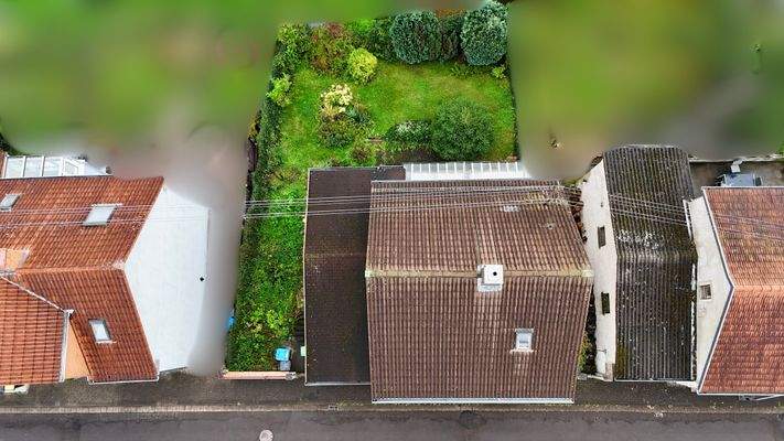 Vogelperspektive Grundstück