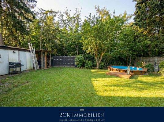 Der Pool zum entspannen