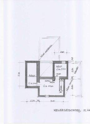 Grundriss Keller