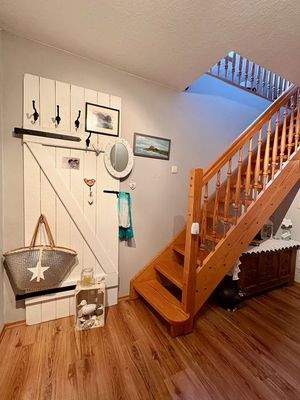 Treppe zum Spitzboden