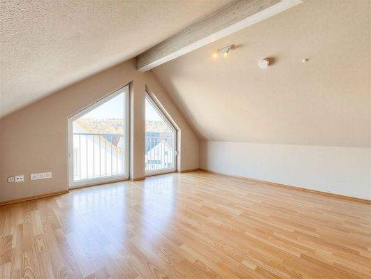 Büro/Schlafzimmer oben