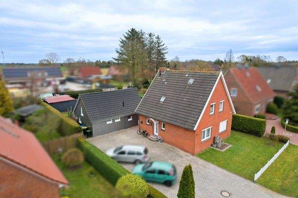 Blick auf die Immobilie