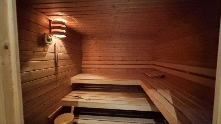 Sauna im Keller