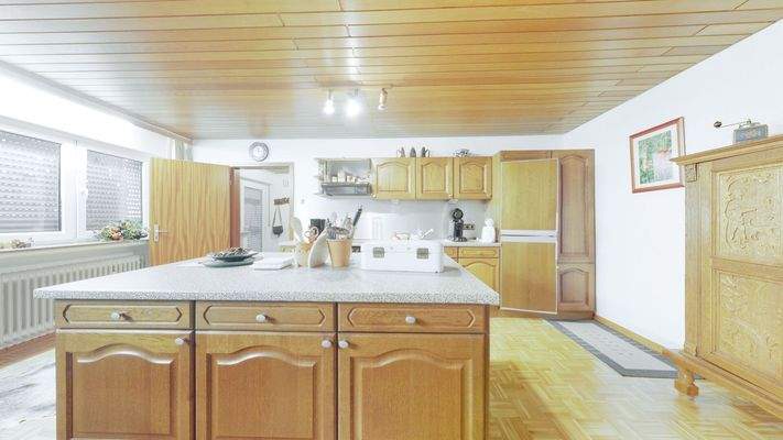 Wohnküche der unteren ELW