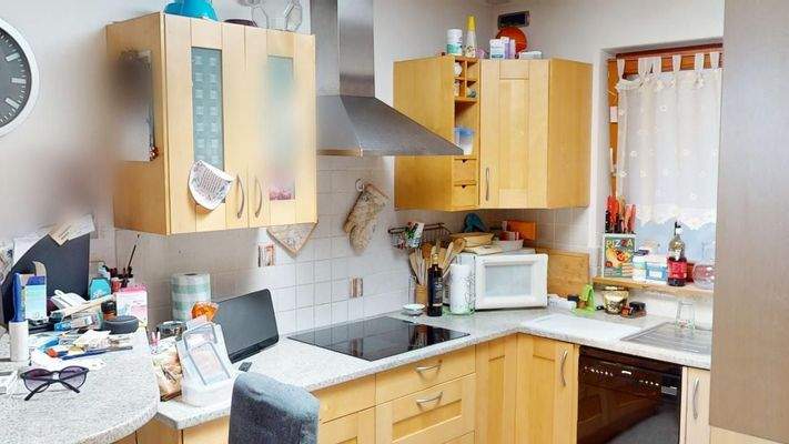 Gargazon-Gargazzone-Vierzimmerwohnung-quadrilocale-Garten-giardino-Garage-Stellplatz-posto macchina-Videoüberwachung-Alarmanlage-Keller-cantina