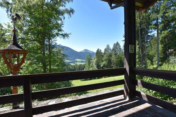 Aussicht Terrasse oben