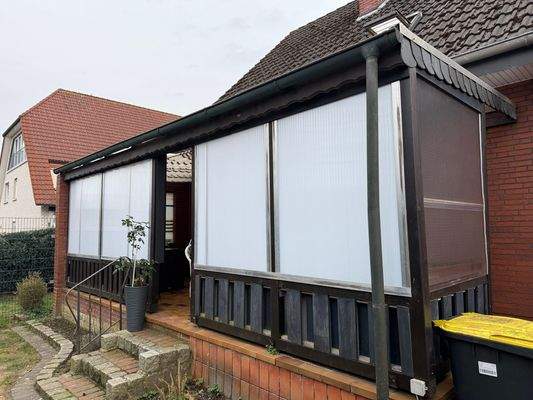 Haus mit Wintergarten