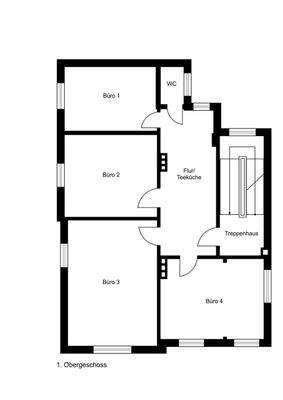 1. Obergeschoss - Grundriss
