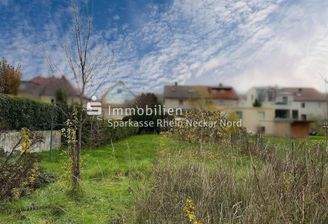 Blick vom Grundstück aus