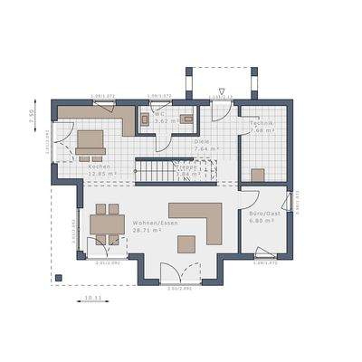 Grundriss Erdgeschoss