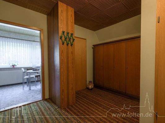 großer Flur im Dachgeschoss