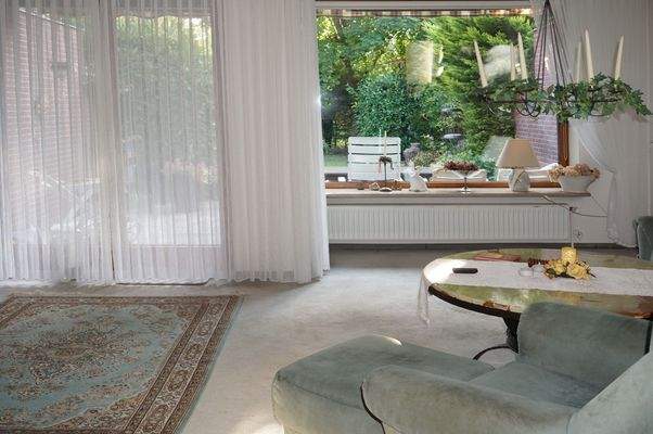 Blick auf die Terrasse