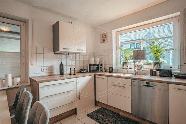 ...mit Zugang zur Küche