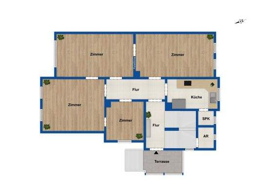 Grundriss Erdgeschoss